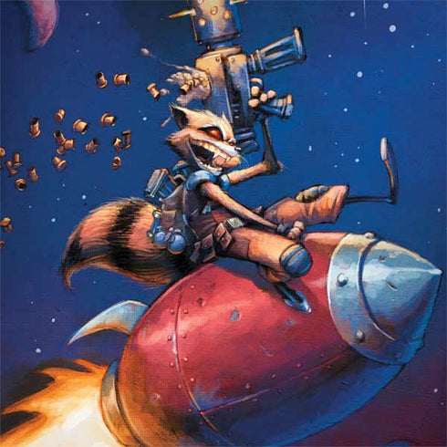 Marvel Rocket Raccoon Rocket Ride Dell Inspiron Skin